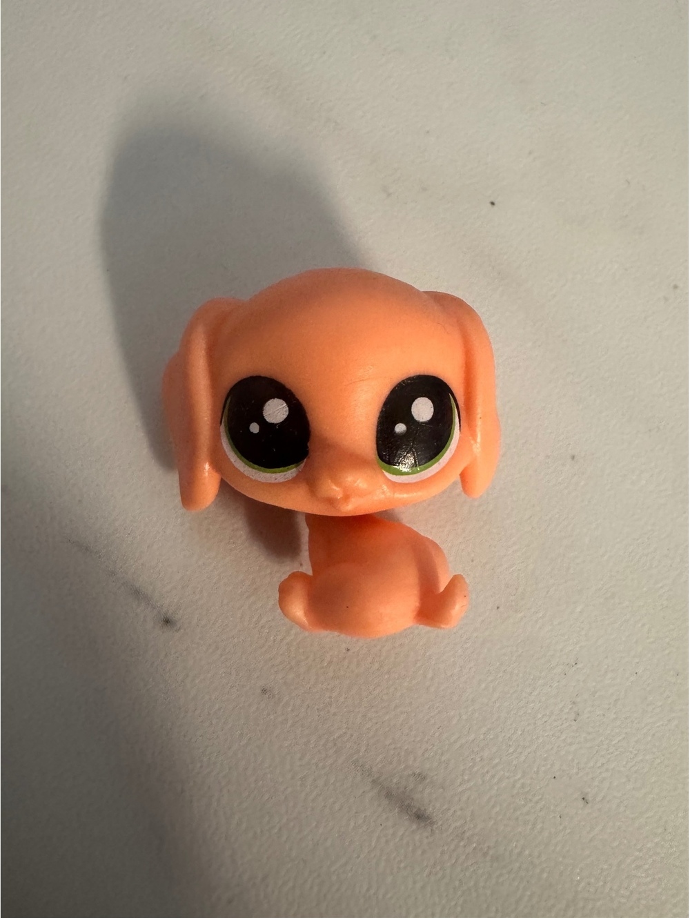 Littlest Pet Shop Orange Puppy Figurine